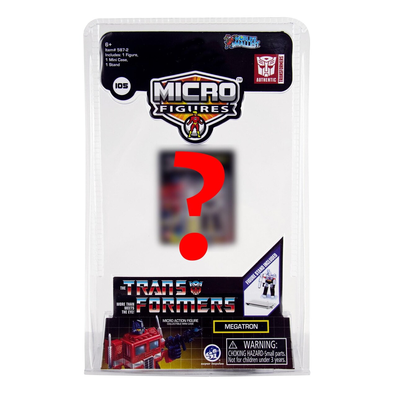 Worlds Smallest Transformers Series 2 Micro Figure | One Random